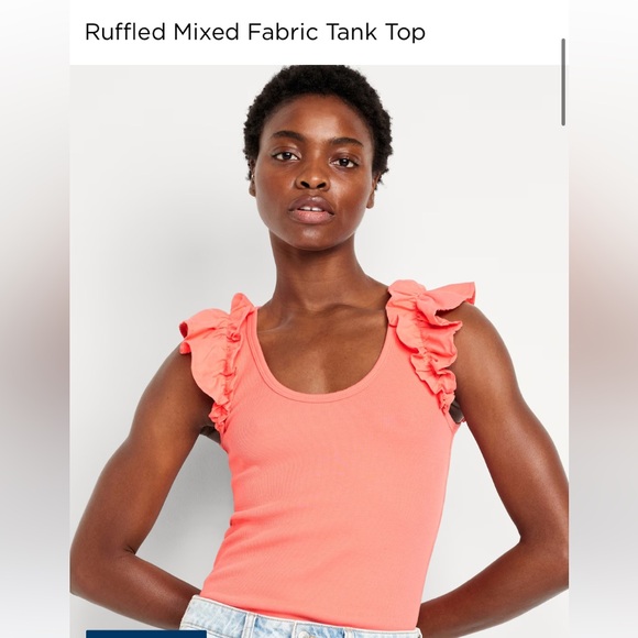 4 old navy bra longline cloud active tops ruffle tank small NWT power press - Picture 2 of 14